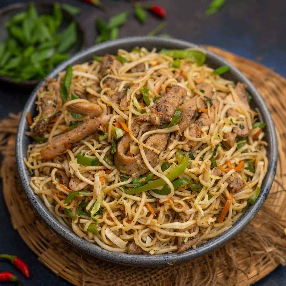 Chicken Hakka Noodles