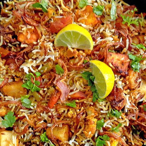 Dumpukht Subji Biryani