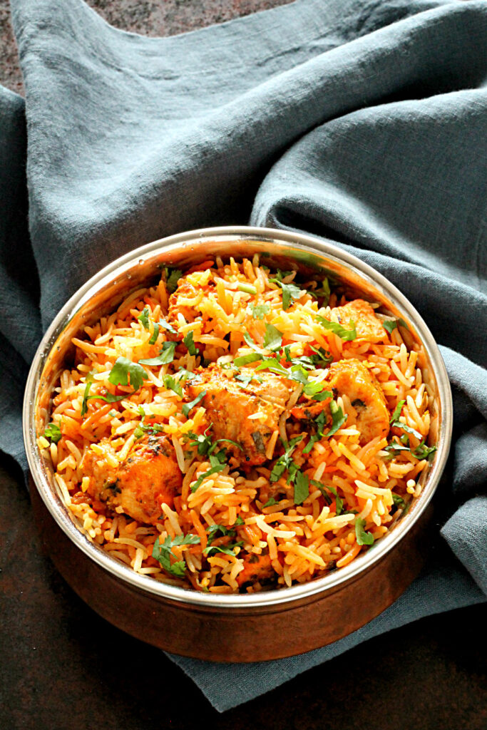 Murg Tikka ki Biryani