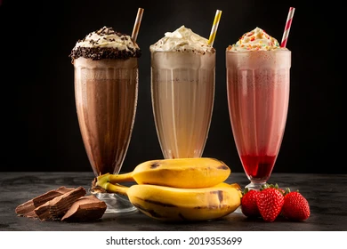 Chocolate / Strawberry Vanilla / Banana